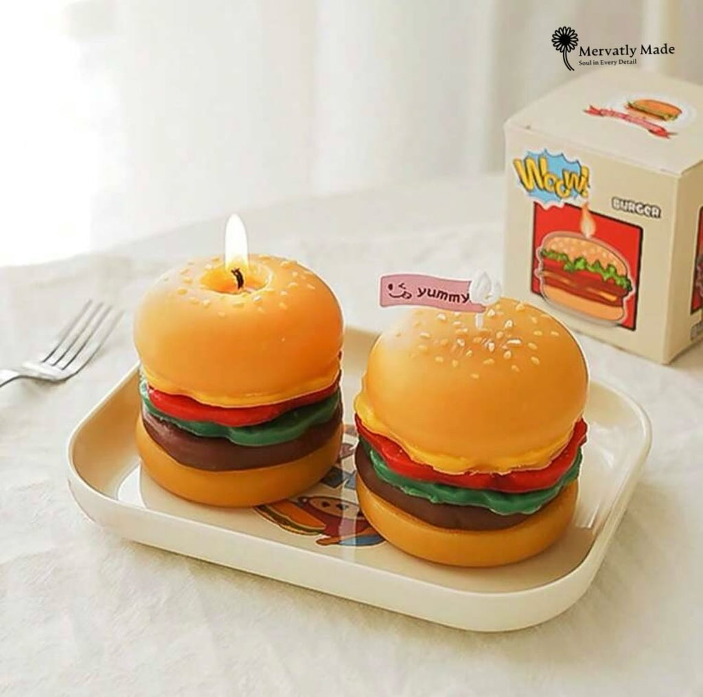 Candles | Burger-shaped Candles