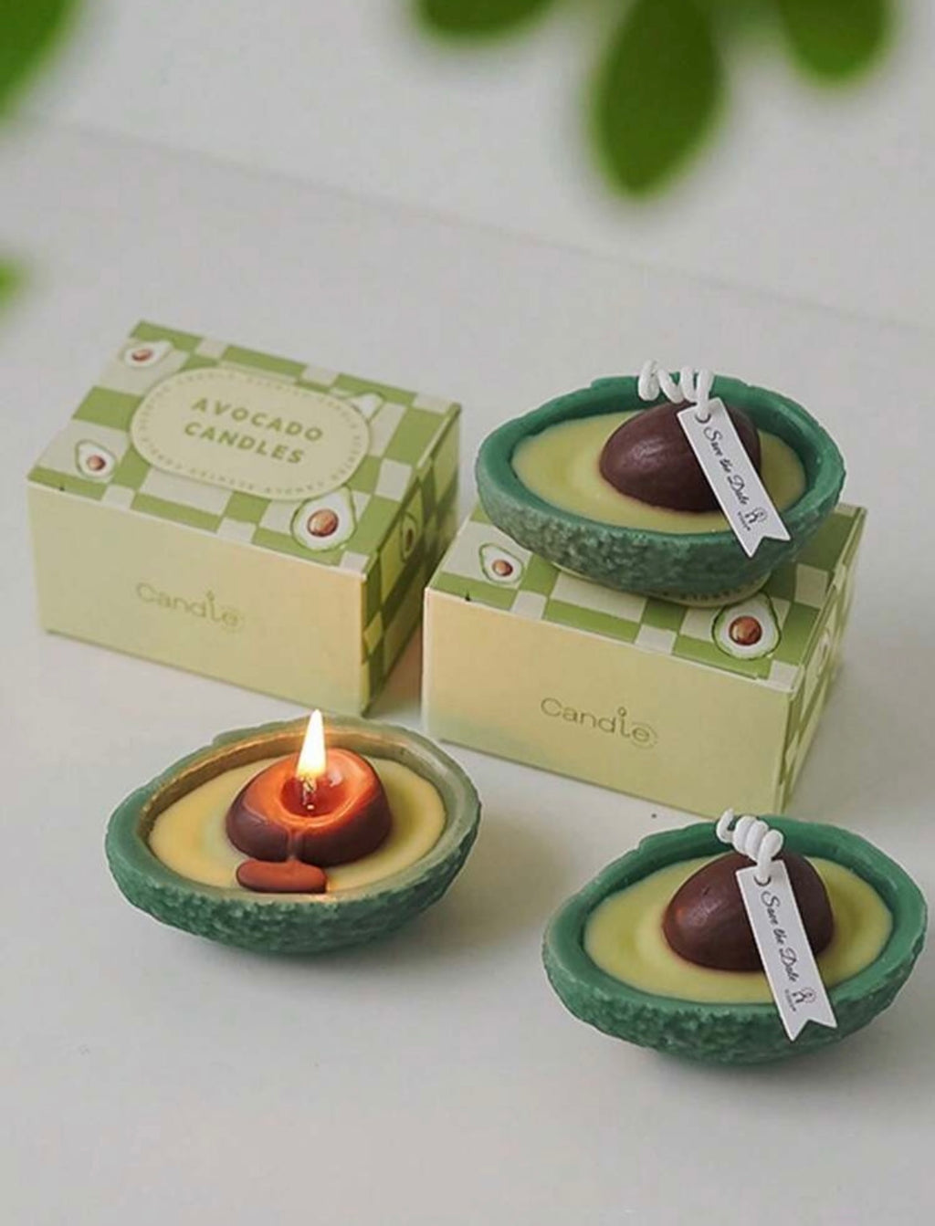 Candles | Avocado-shaped Candles