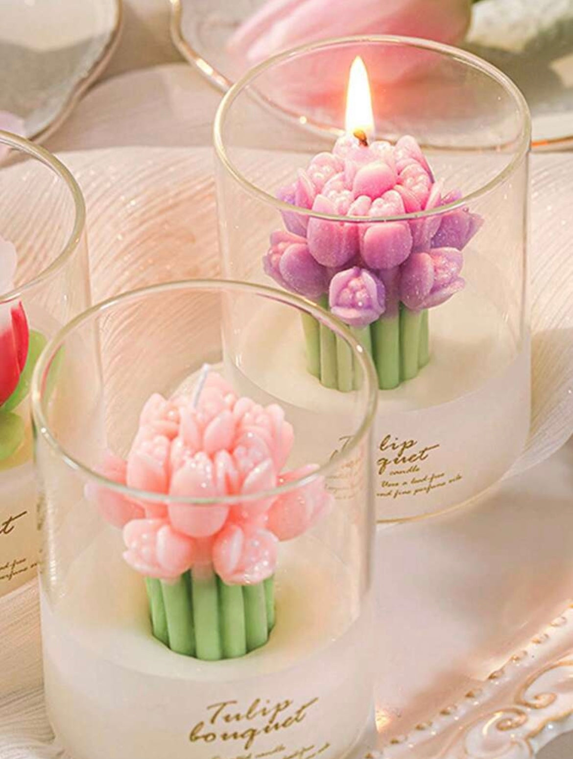 Candles | Flower-shaped Candles