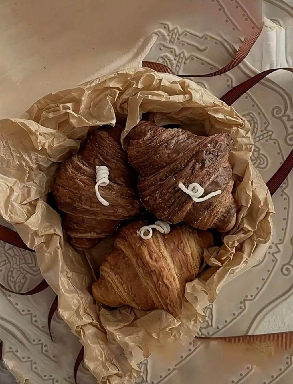 Candles | Croissant-shaped Candles