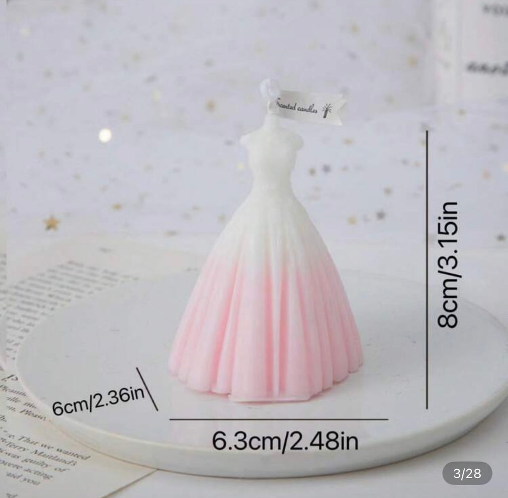 Candles | Dress-shaped Candles
