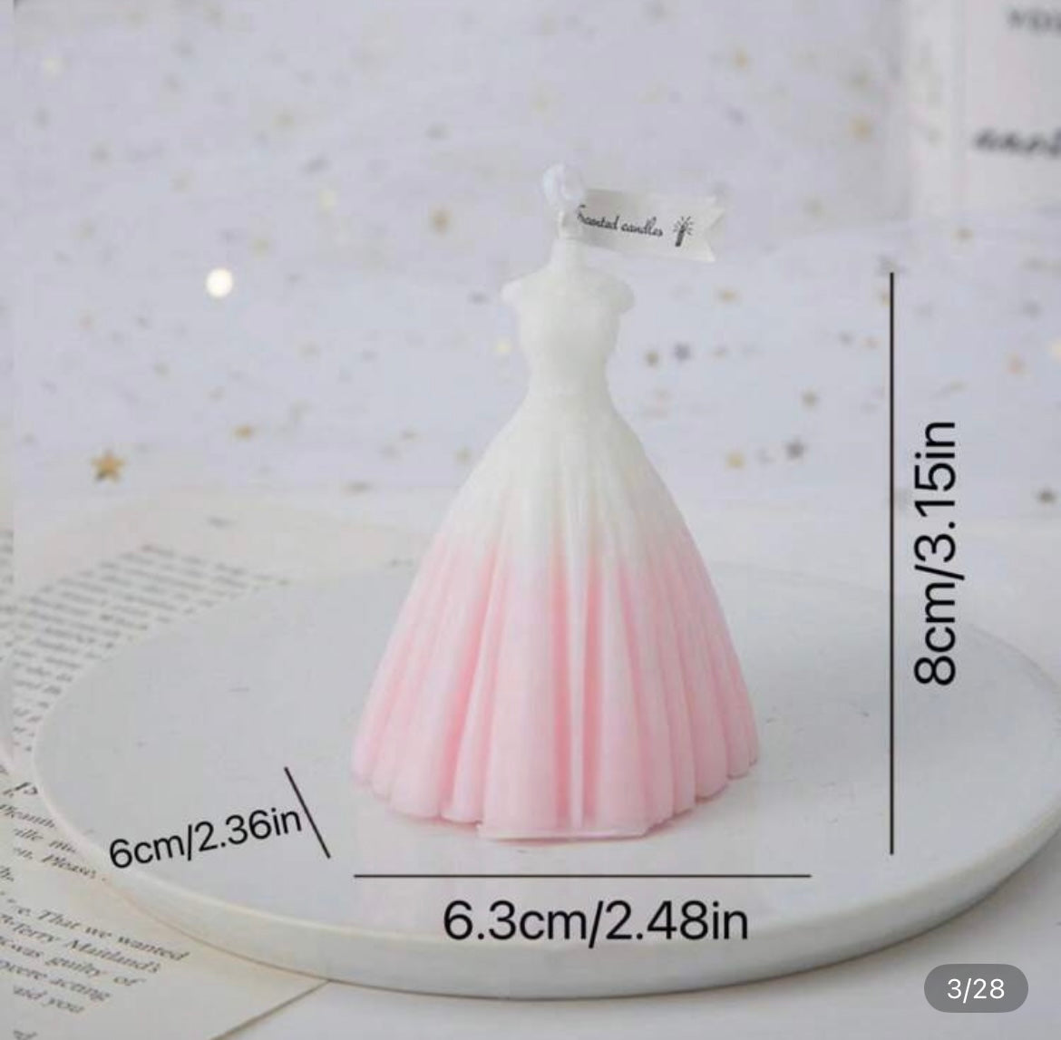 Candles | Dress-shaped Candles
