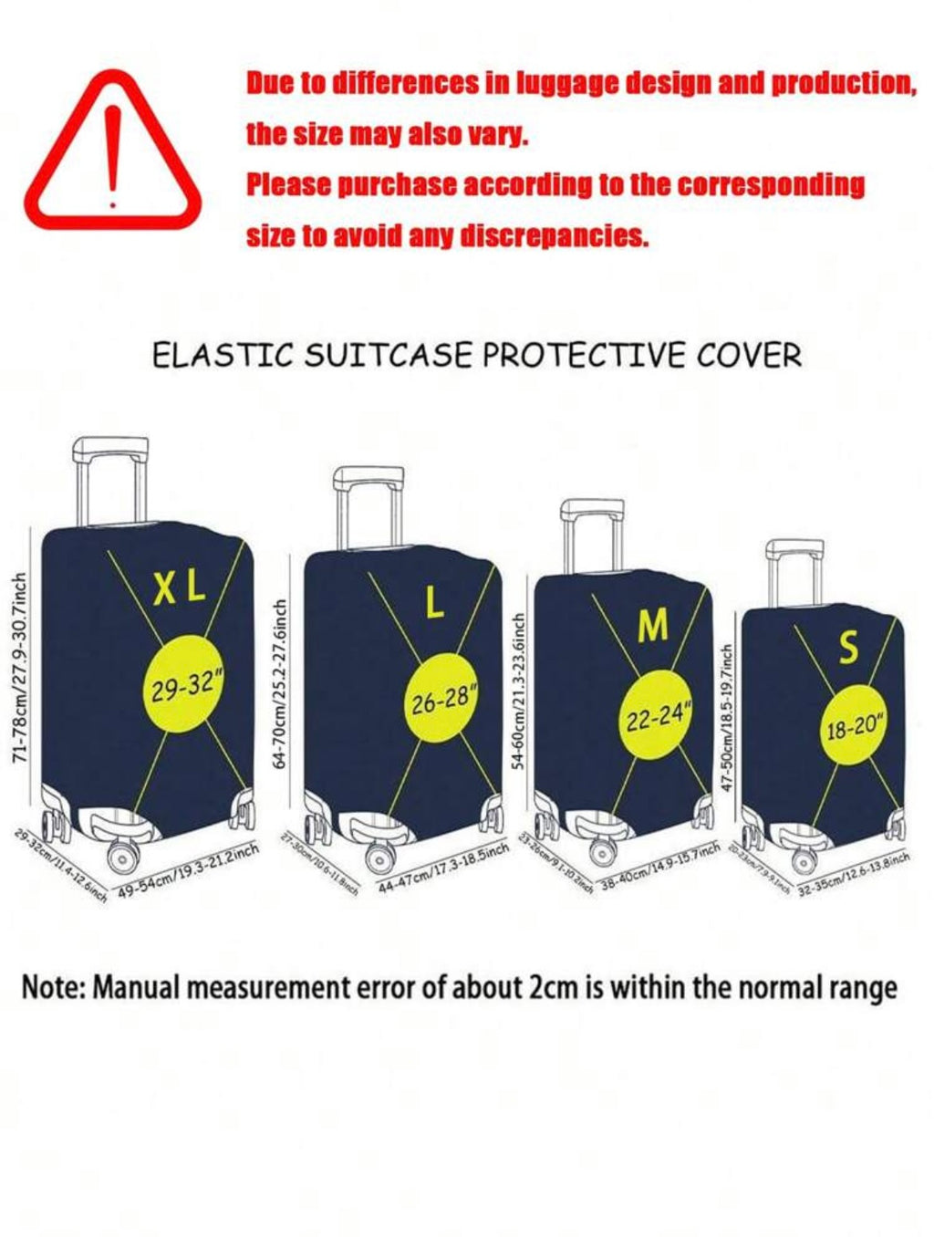 Suitcase Cover | Customized Suitcase Cover