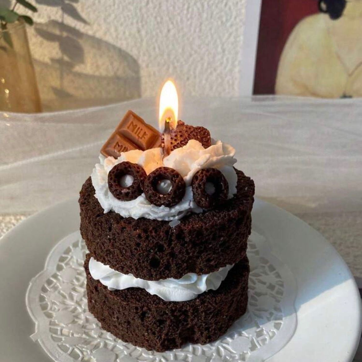 Candles | Cake-shaped Candles