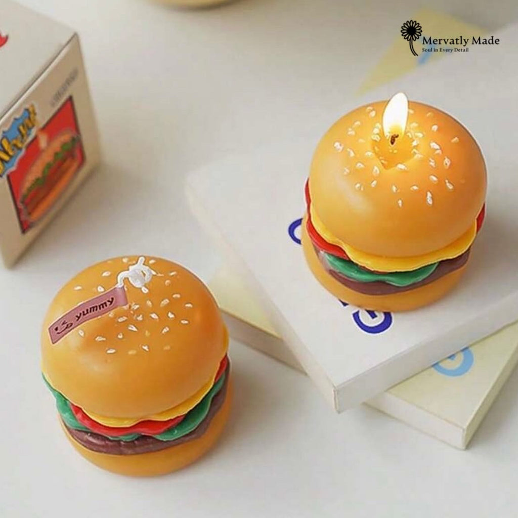 Candles | Burger-shaped Candles
