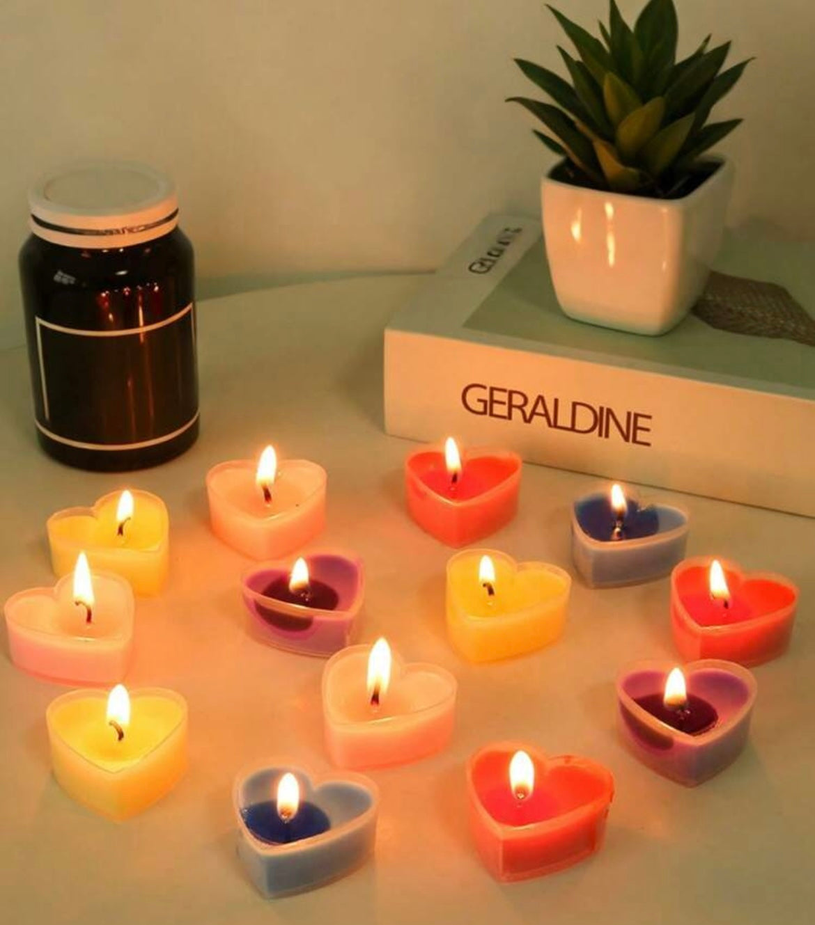 Candles | Heart-shaped Candles