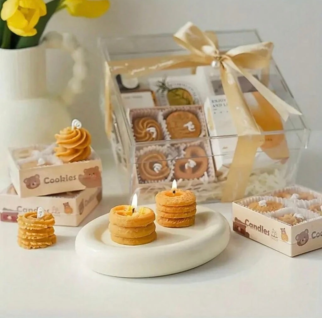 Candles | Biscuit-shaped Candles
