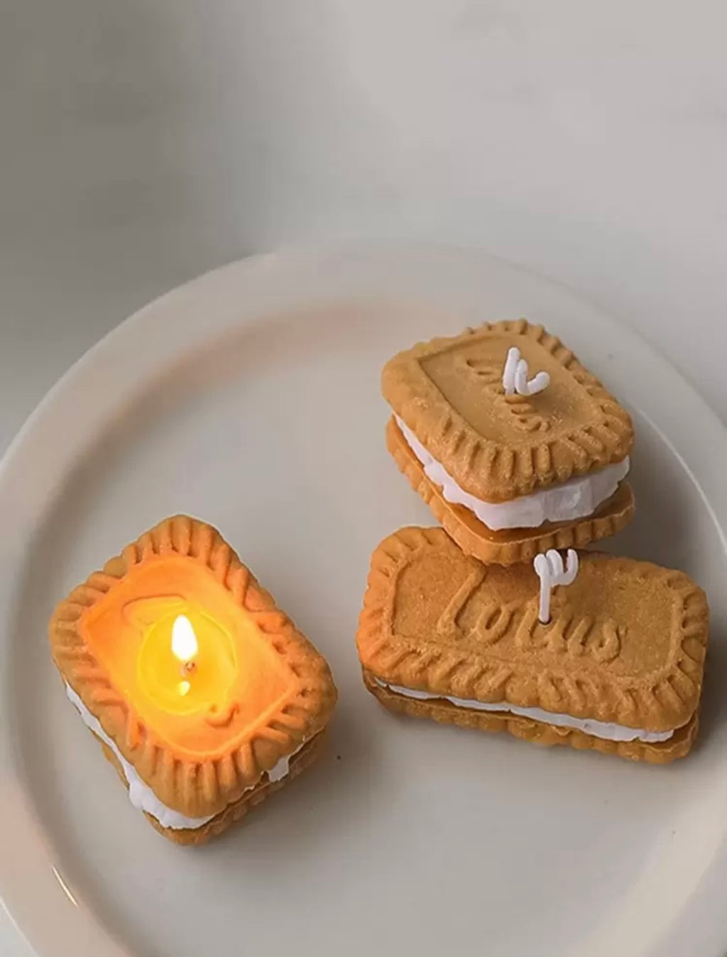 Candles | Biscuit-shaped Candles