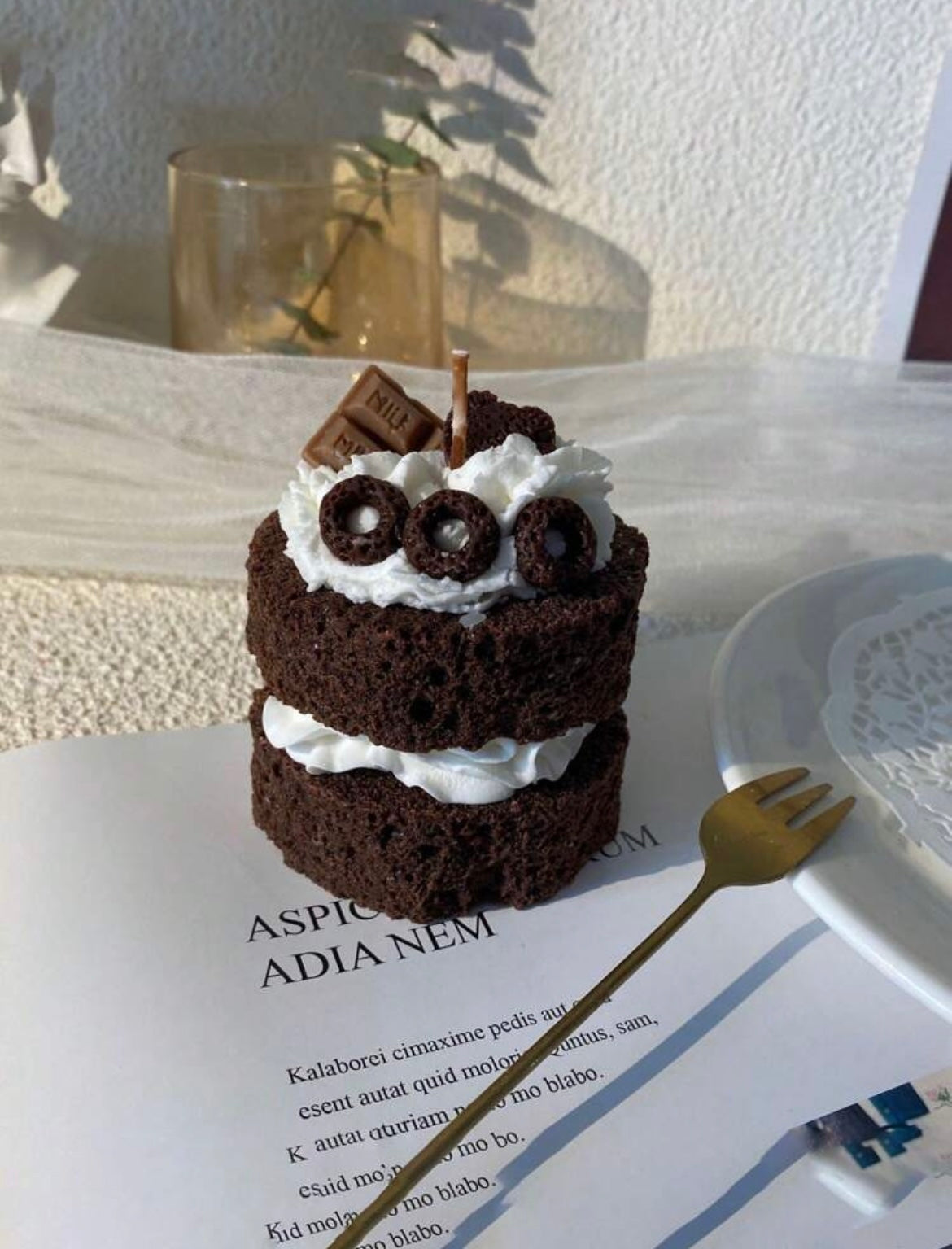 Candles | Cake-shaped Candles