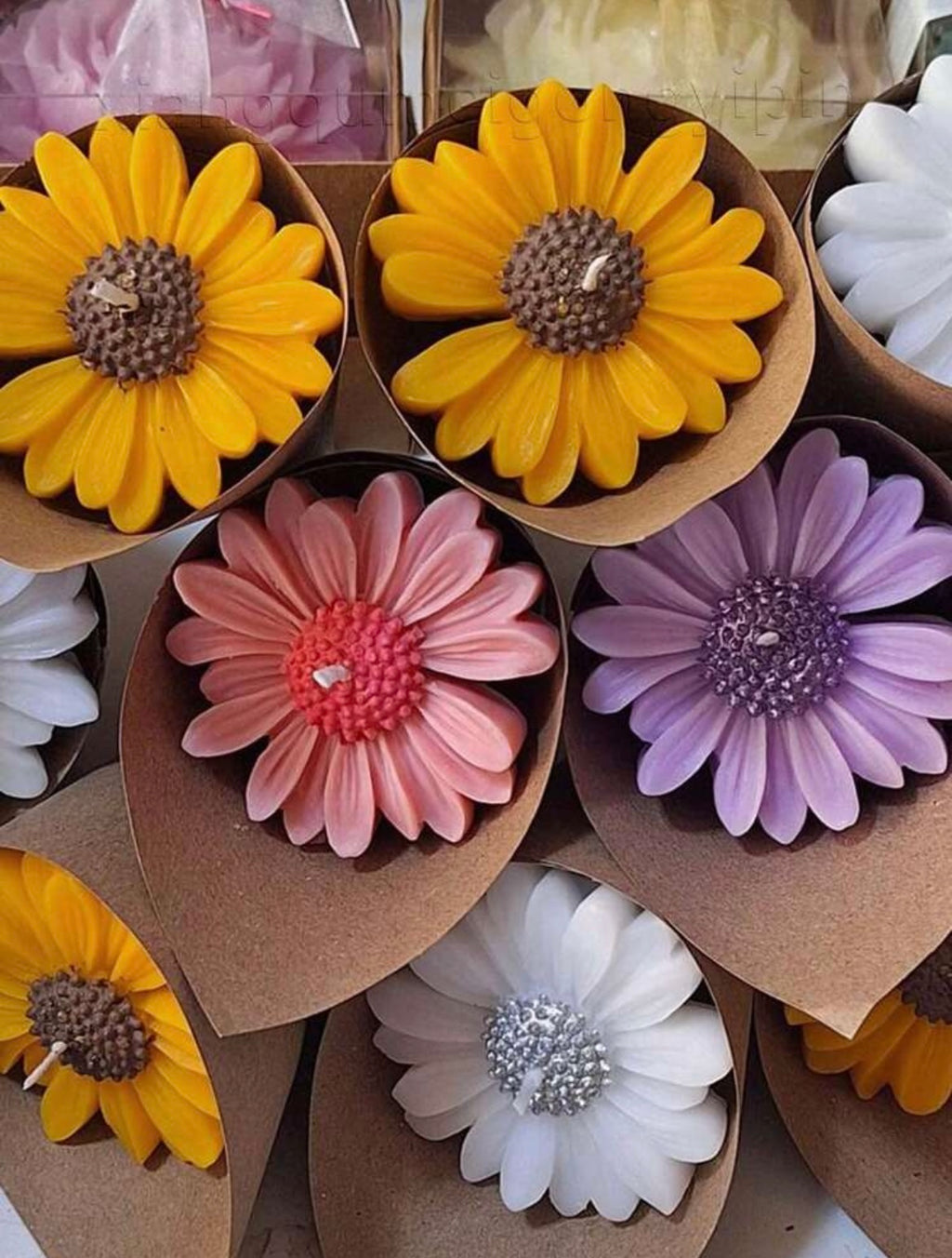 Candles | Flower-shaped Candles