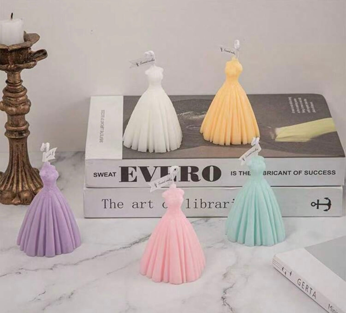 Candles | Dress-shaped Candles
