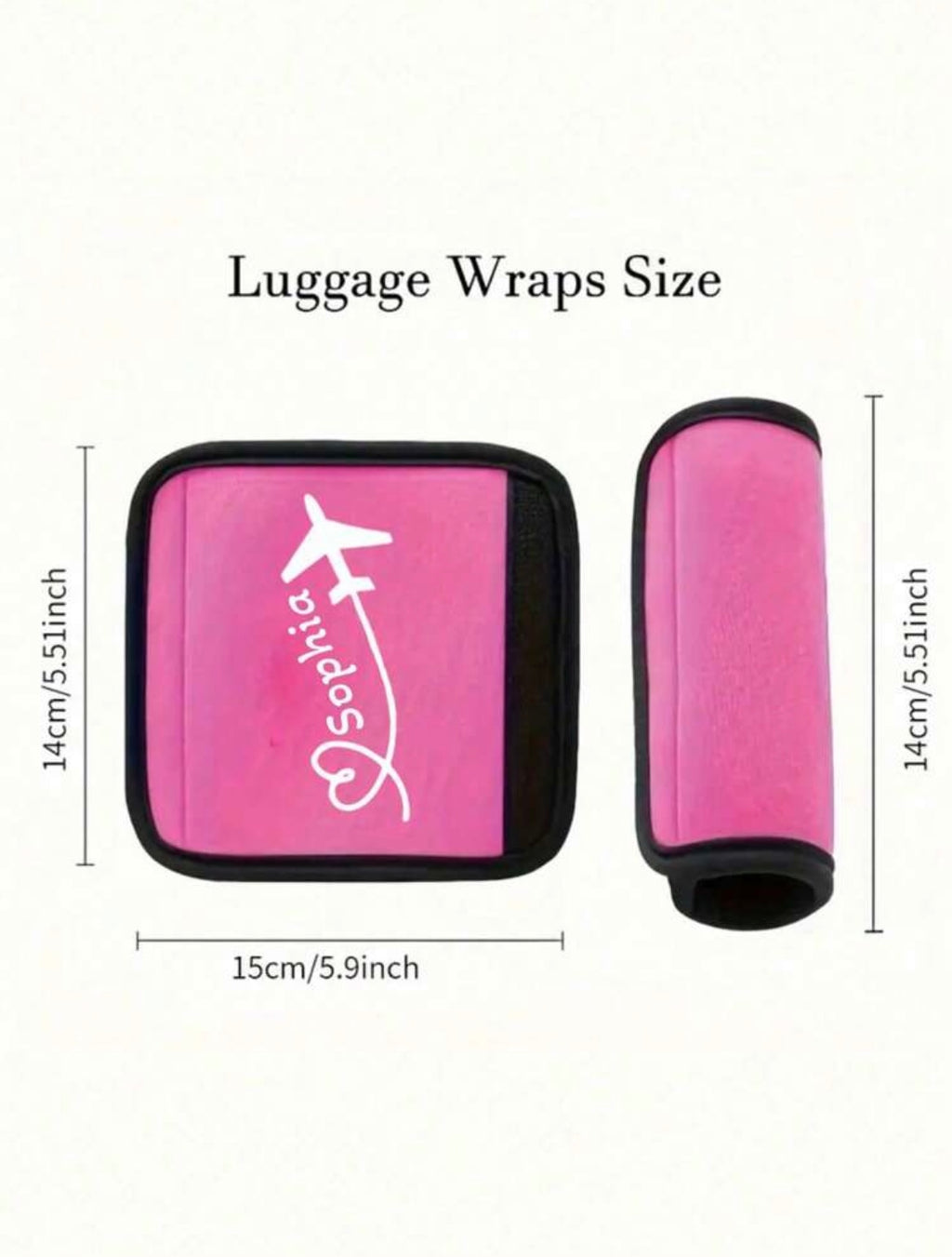Name Tag | Customized Luggage Handle Wrap