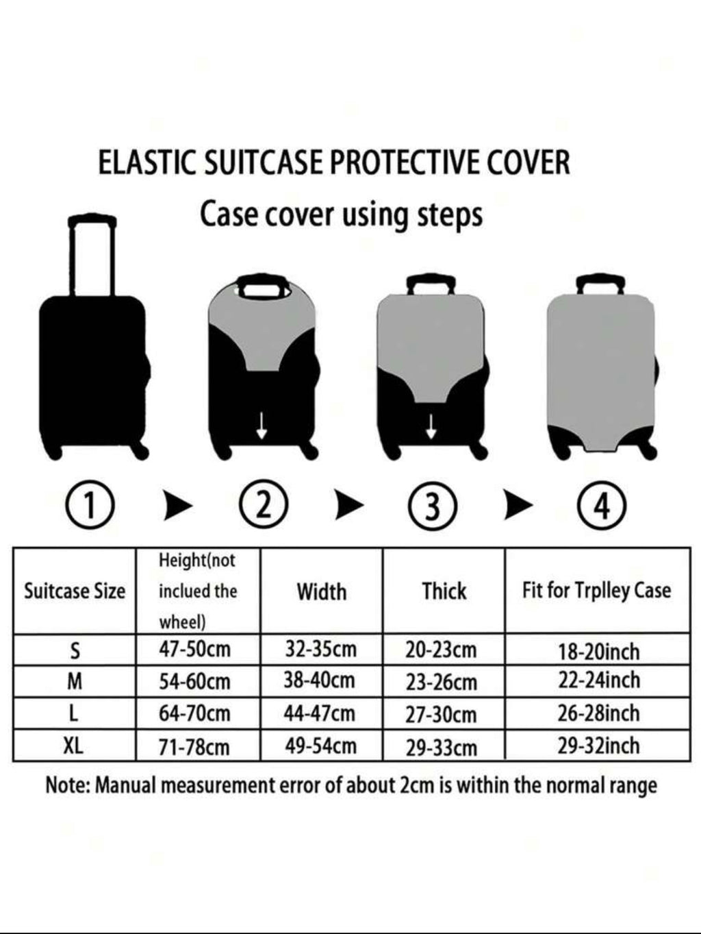Suitcase Cover | Customized Suitcase Cover