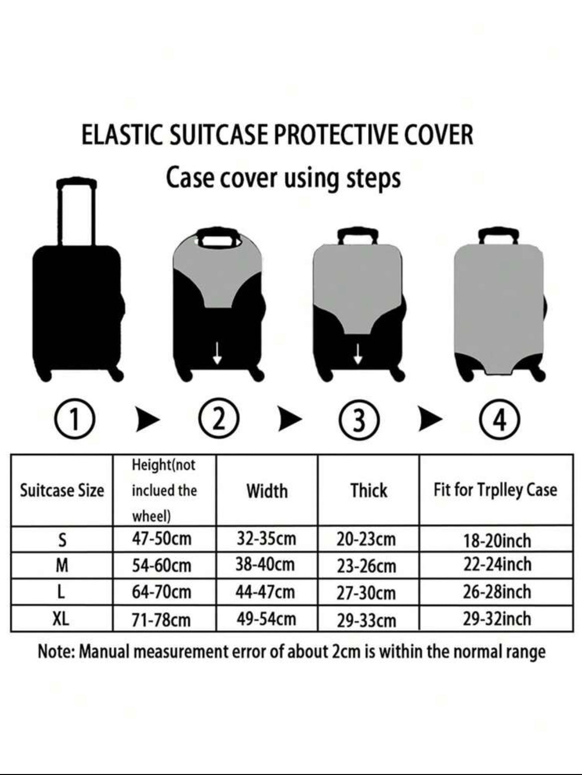 Suitcase Cover | Customized Suitcase Cover