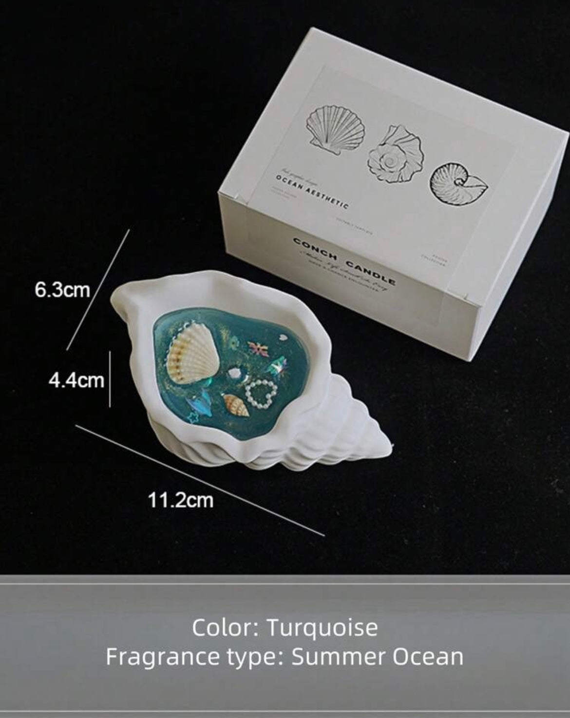 Candles | Conch-shaped Candles