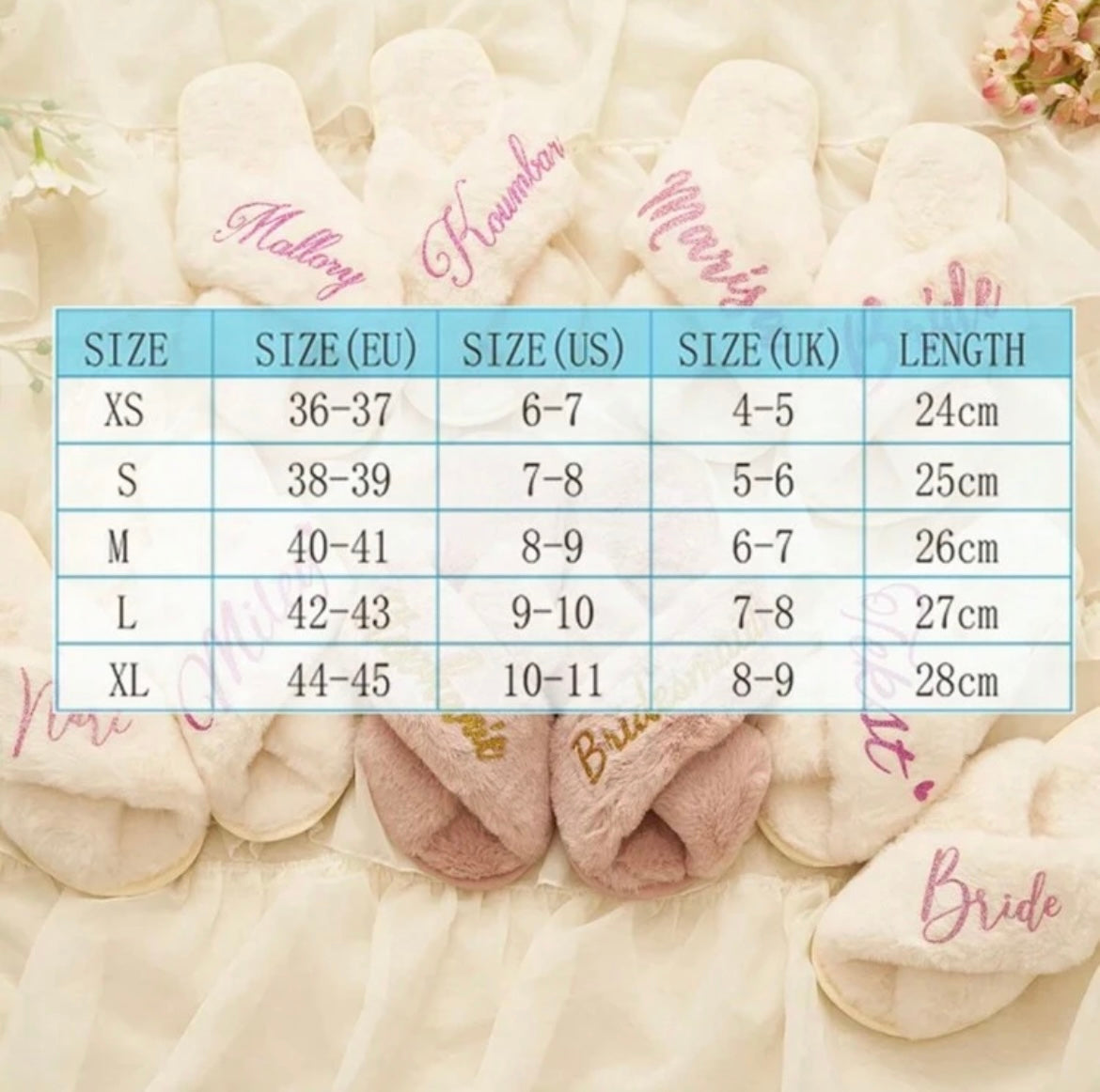 Slippers | Customized Fluffy Slippers