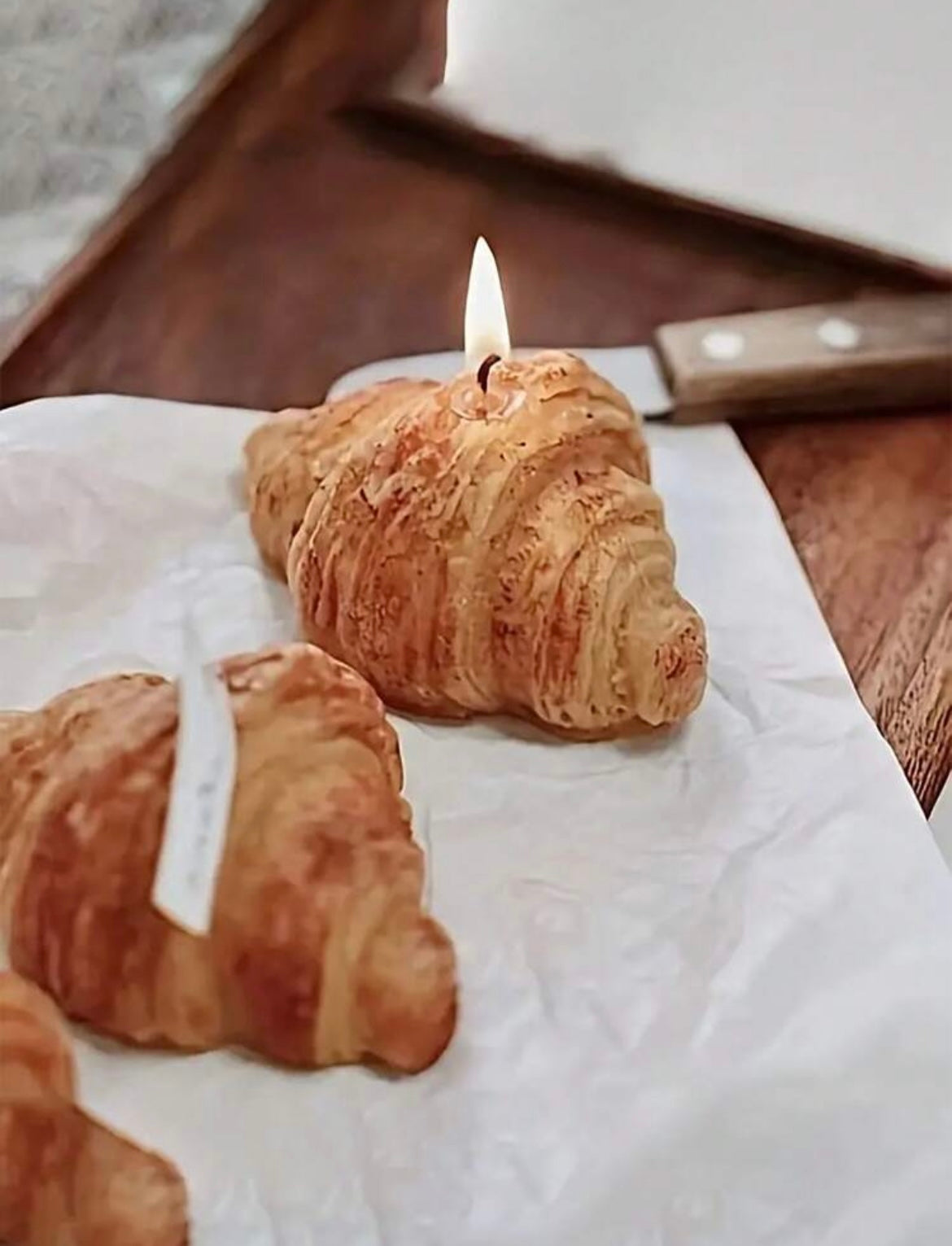Candles | Croissant-shaped Candles