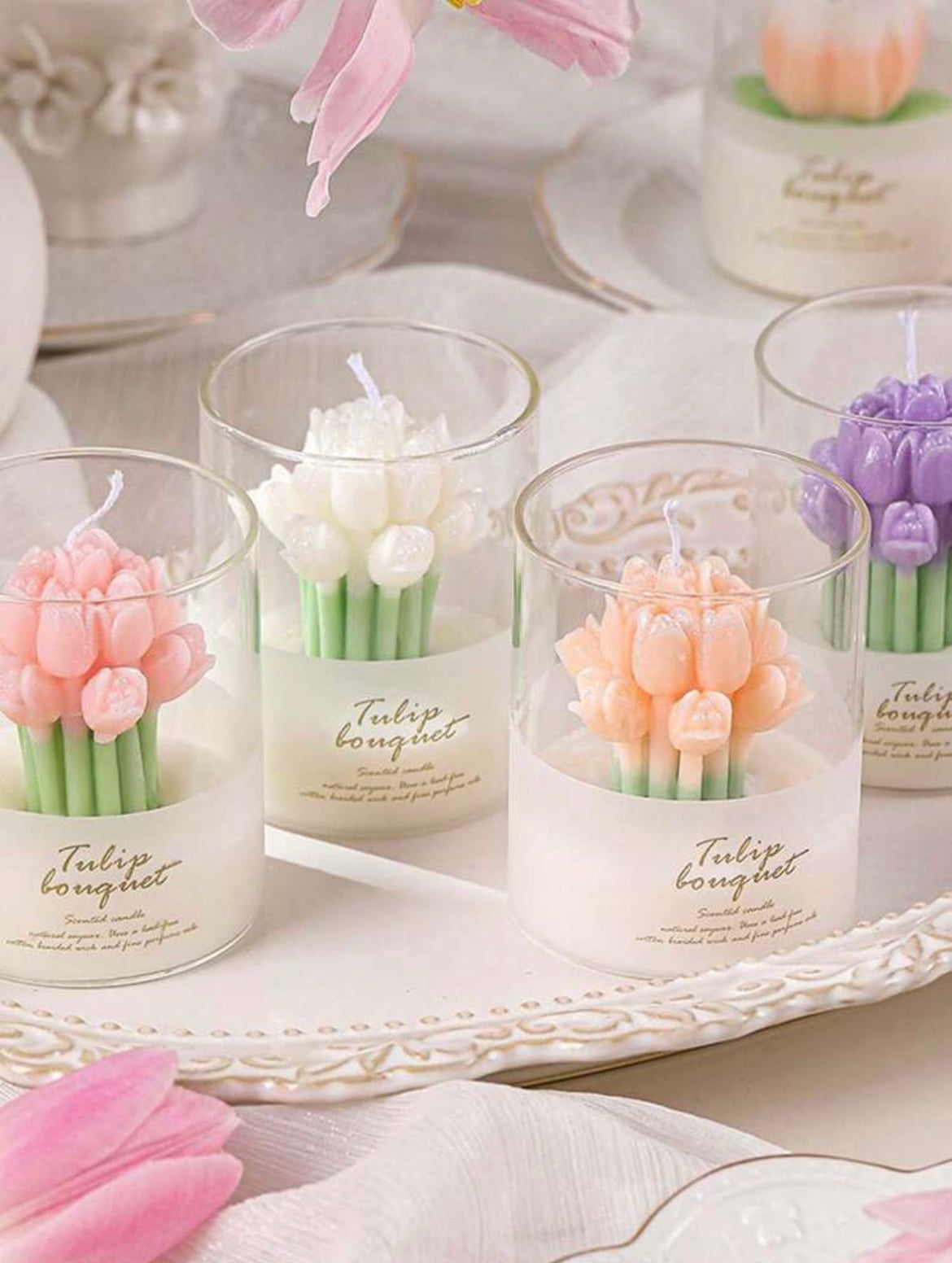 Candles | Flower-shaped Candles