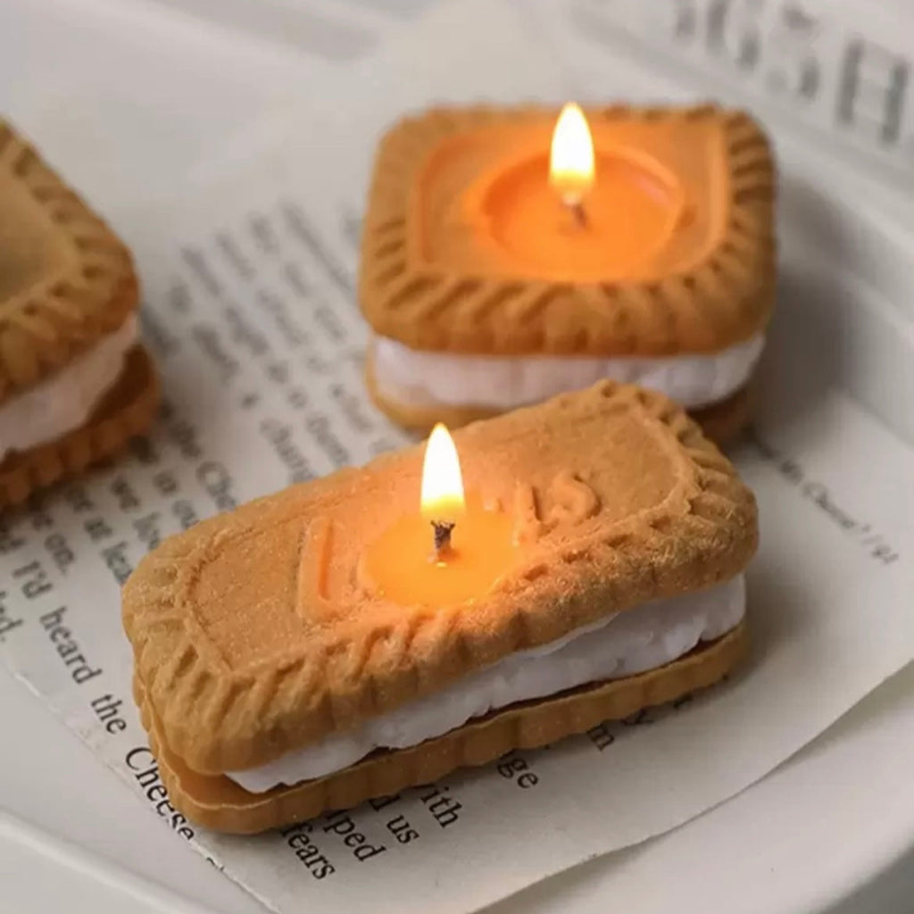 Candles | Biscuit-shaped Candles